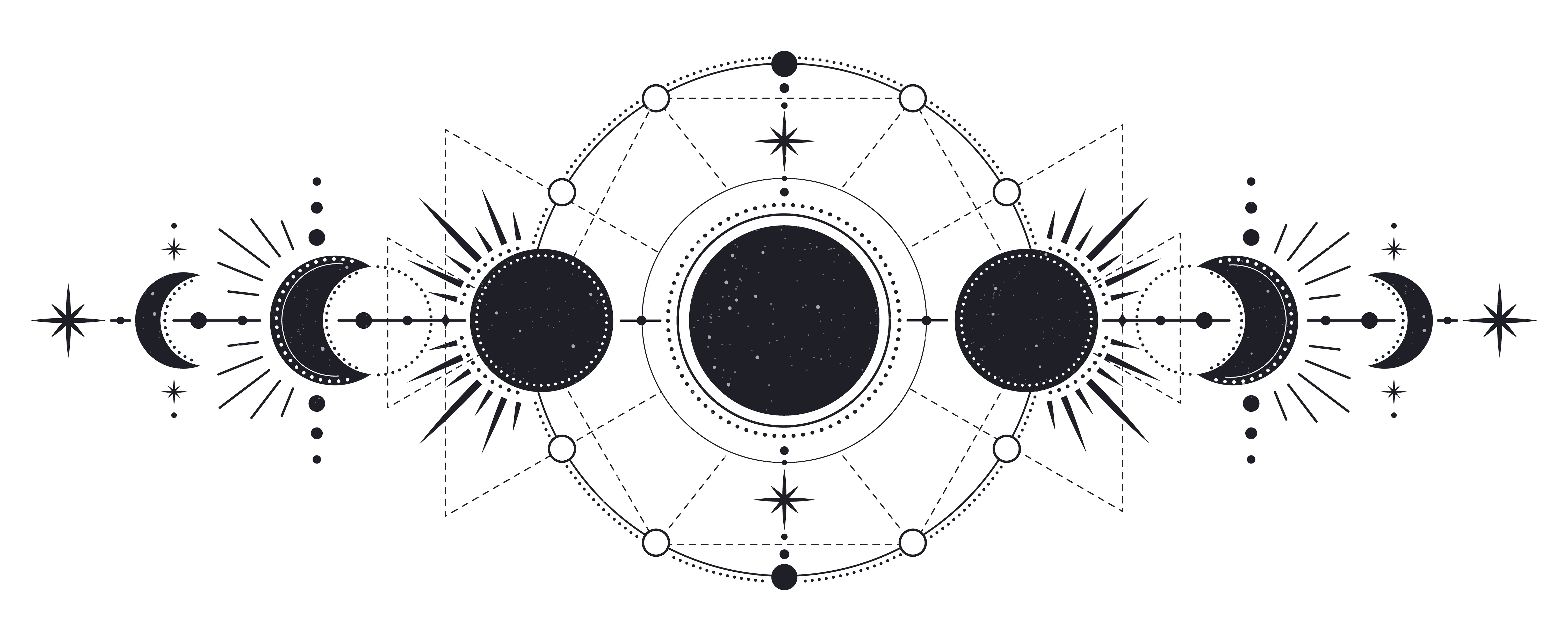 Moon phase cycle